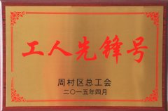 華業(yè)無紡布榮獲周村區(qū)總工會(huì)工人先鋒號